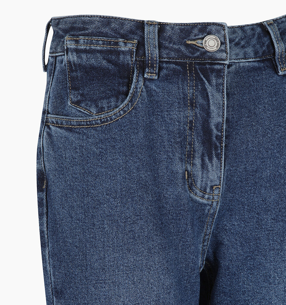 TROUSERS - sisley k jeans flare & bootcuts - Dark Blue | Sisley K image number 3